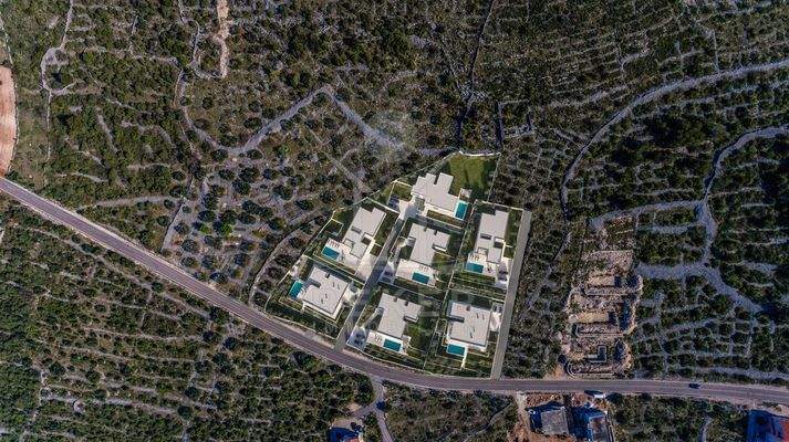 Exklusive Luxusvilla umgeben von schöner Natur in Primošten