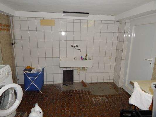 Waschraum Keller