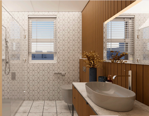 Blick ins Bad(3D-Beispiel-2)