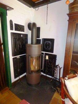 Wohnen mit drehbarem Kaminofen Nr. 95