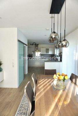 Ansicht Küche Ausgang Terrasse