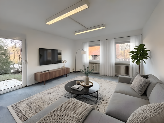 Erdgeschoss, Wohnen (Einrichtungsvorschlag)