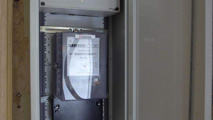 Zählerkasten Flur Erdgeschoss