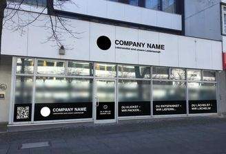 Eingang von Bismarckstraße