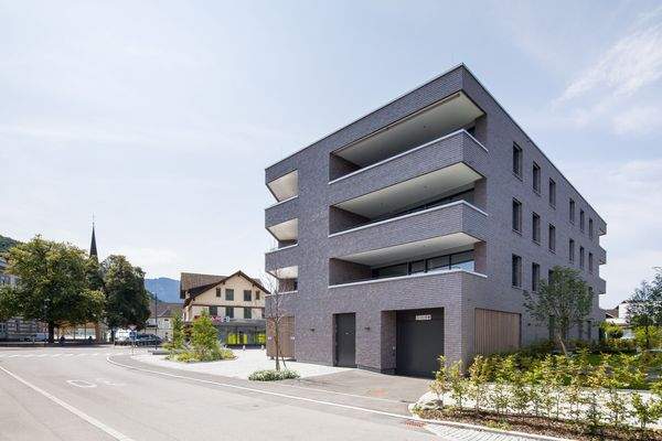 Wohnanlage Sebastianstraße, Feldkirch - Ost-Ansicht