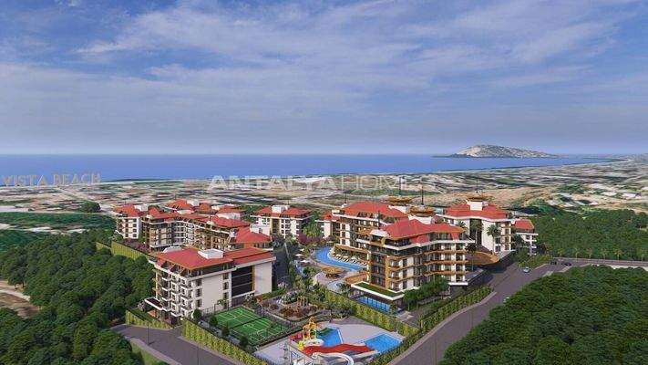 Well-Located Apartments with Unique Views in Alanya Kestel