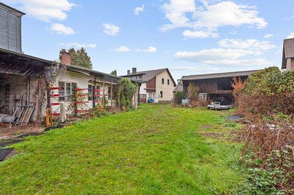 Ansicht Richtung Grundstückseingang