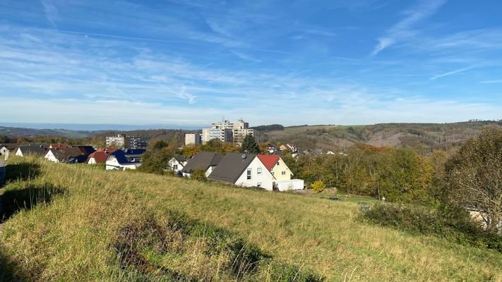 Blick auf den Fliederweg