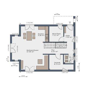 Grundriss Erdgeschoss