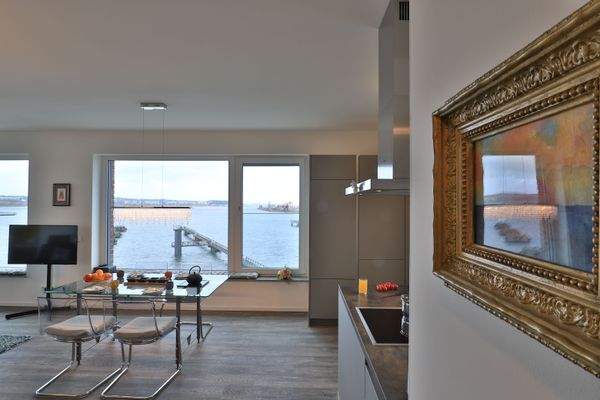 Essbereich mit Meerblick