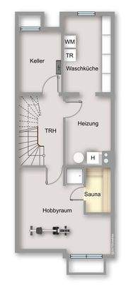 Grundriss Kellergeschoß