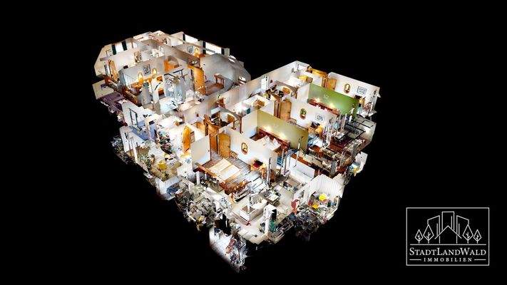 Hotel - Immobilienansicht 3D