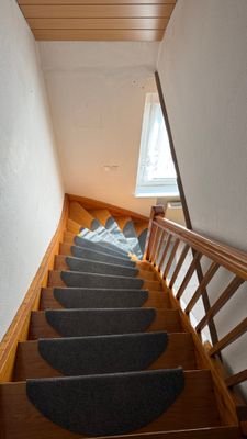 Treppe zum OG