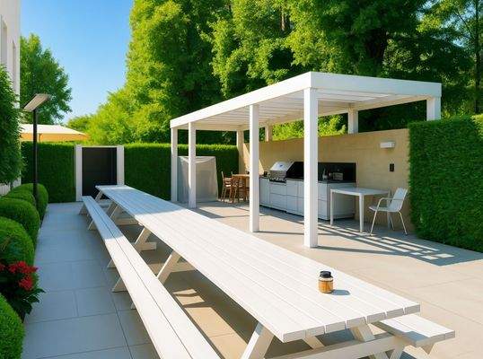 Grillküche Außenbereich - KI