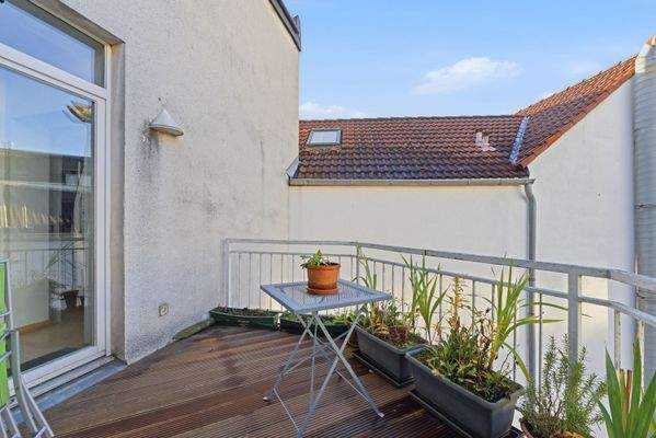 Balkon Wohnung DG