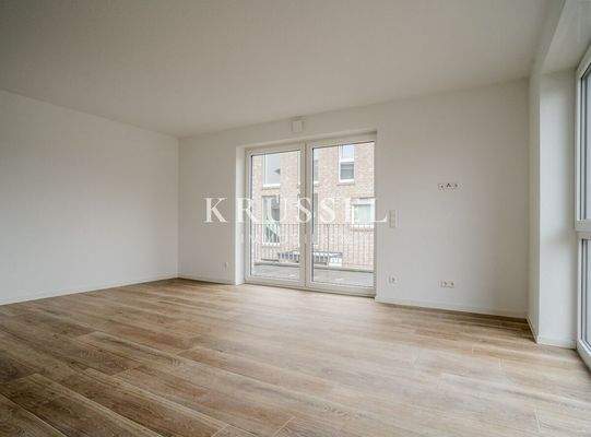 Der großzügige Wohnbereich...