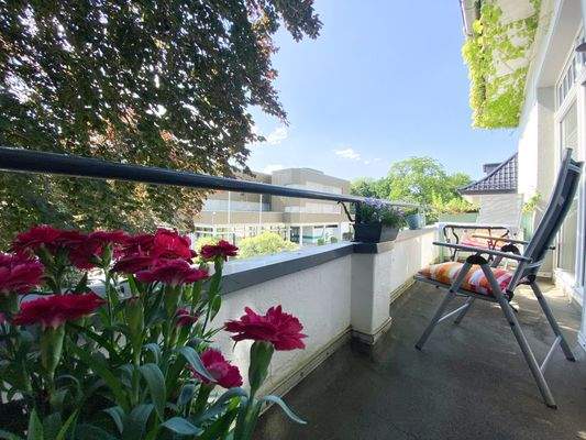 Balkon im Obergeschoss