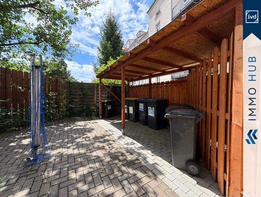 Mülltonnenstellplatz