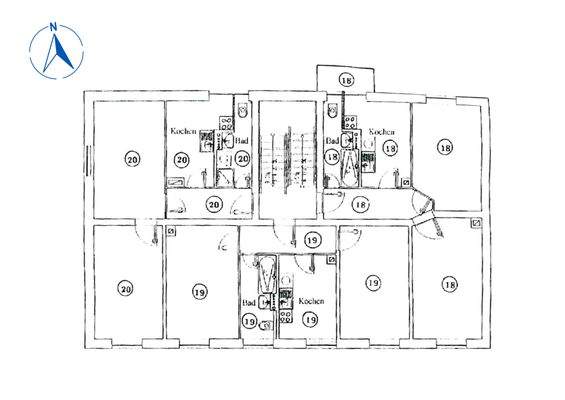 Etagenplan 1. Obergeschoss