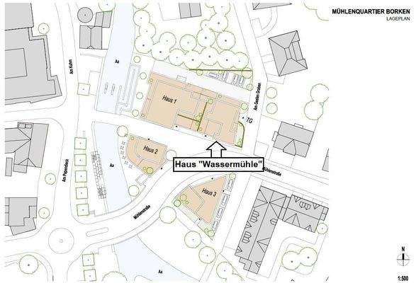 Lageplan Haus Wassermühle
