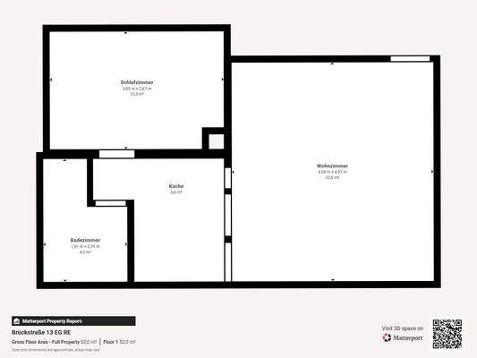 Grundriss EG Links & Rechts Brückstraße 13