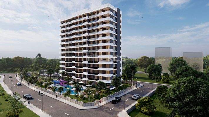 Nature and Sea View New Apartments in Mersin