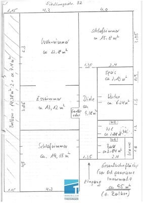 Grundriss Wohnung
