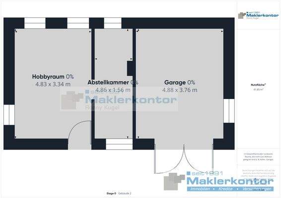 Hobbyraum/Abstellkammer/Garage