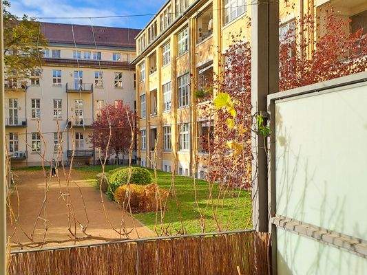 Blick in den Innenhof