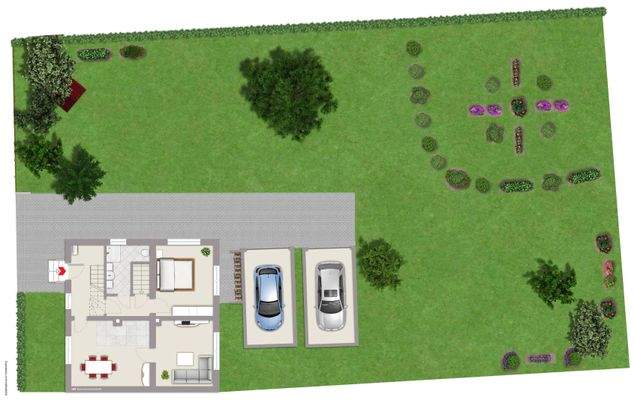 Exposeplan Erdgeschoss