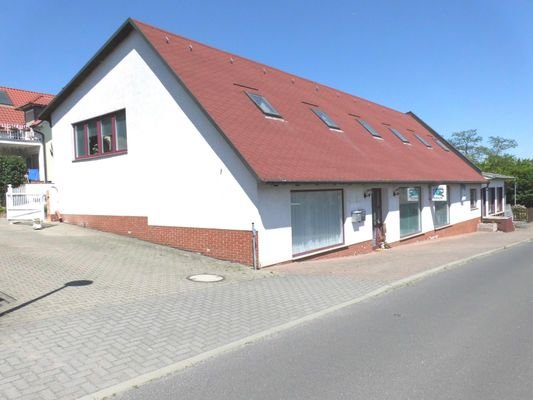 Giebelansicht Haus