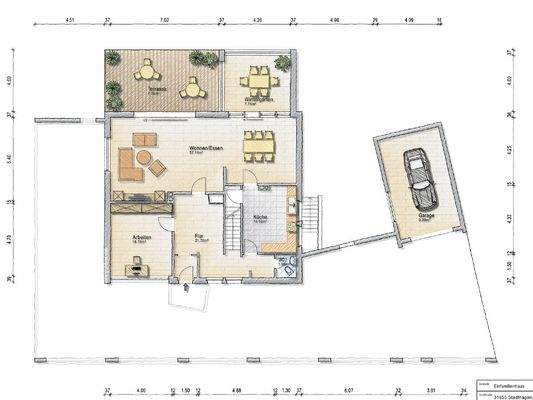 Grundriss Erdgeschoss