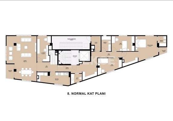 Apartments for Sale in Kadıköy Istanbul Close to the Beach