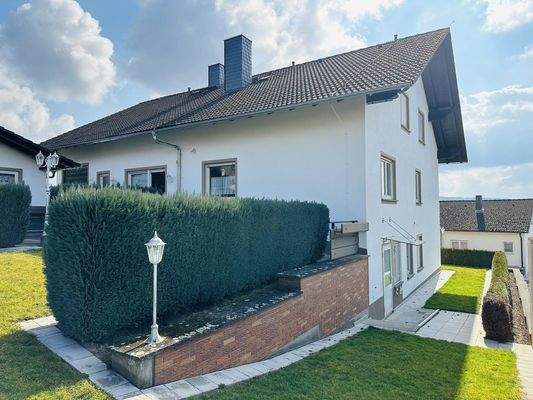 Ansicht seitliche Gartenseite