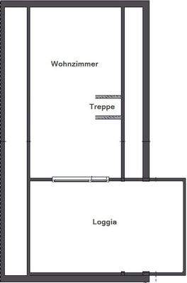 Grindriss DG (Skizze nicht maßstabsgetreu)