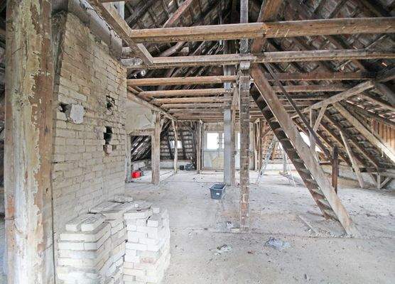 Dachgeschoss nach Entkernung