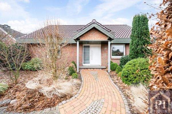 Überdachter Hauseingang