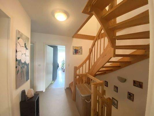 Treppenverlauf im OG