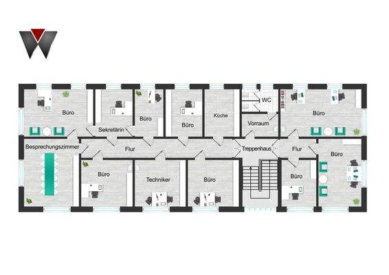 Grundriss OG Mehrzweckgebäude