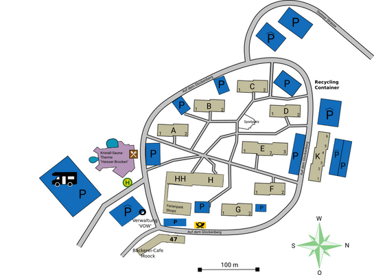 Ferienanlage Glockenberg, Wohnung Objekt HH