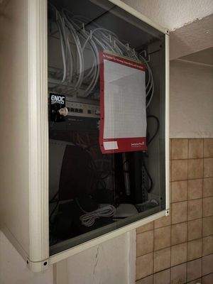 Serverschrank Netzwerk Büroeinheit