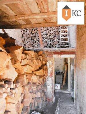 Blick in den Anbau und Lagerraum