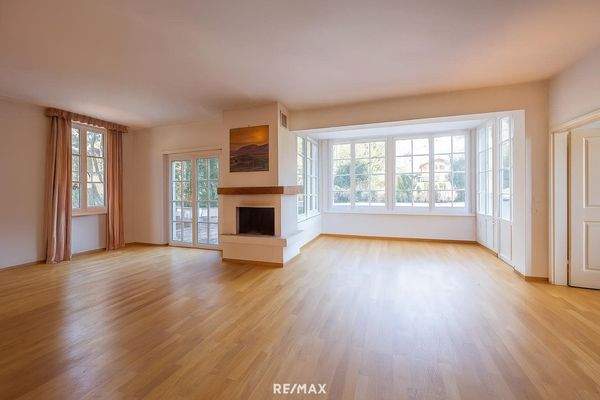 So könnte das Wohnzimmer unmöbliert aussehen