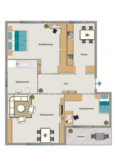 Herten Wohnungen, Herten Wohnung mieten