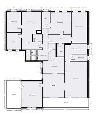 Grundriss Skizze 1.OG