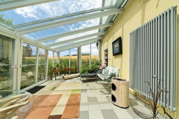 Wintergarten nach West