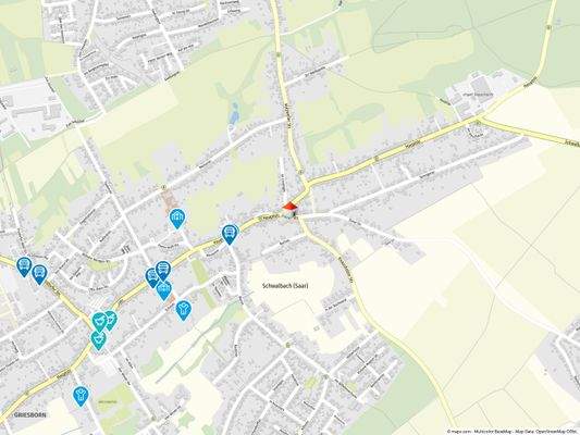 Geolyzer Kartenausschnitt