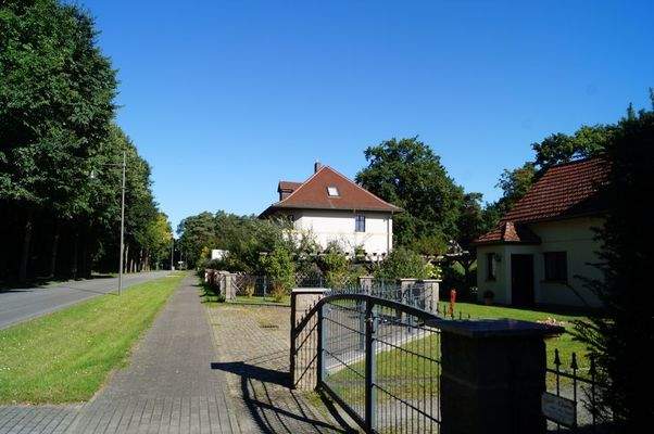 Anliegerstraße Richtung Fürstenwalde