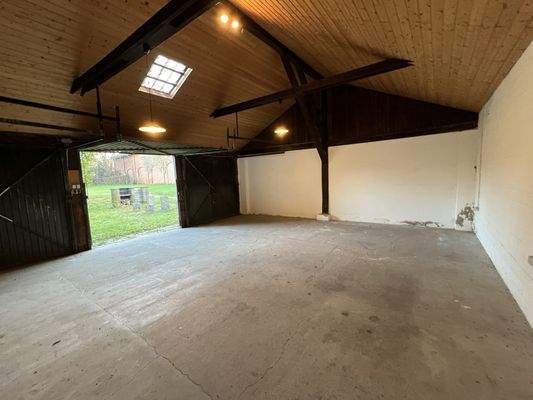 Innenansicht ehem. Stallgebäude