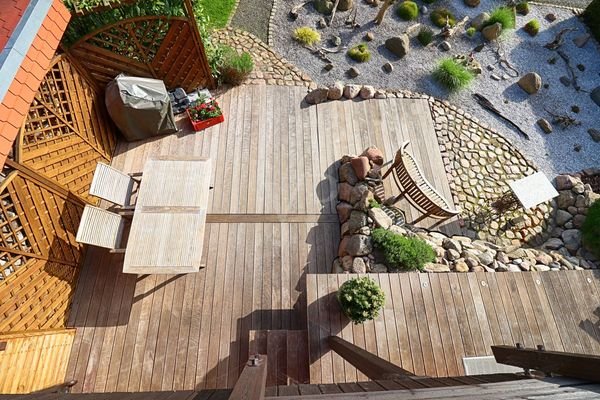 Terrasse Draufsicht